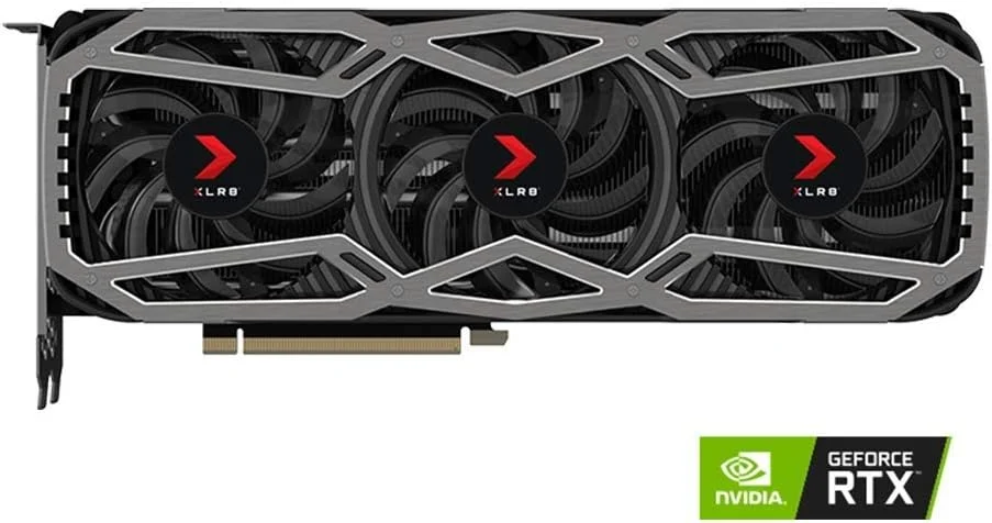 کارت گرافیک گیمینگ PNY GeForce RTX 3090 XLR8 24GB REVEL EPIC-X RGB Triple Fan (بازسازی شده) کارت گرافیک گیمینگ PNY GeForce RTX 3090 XLR8 24GB REVEL EPIC-X RGB Triple Fan (بازسازی شده)