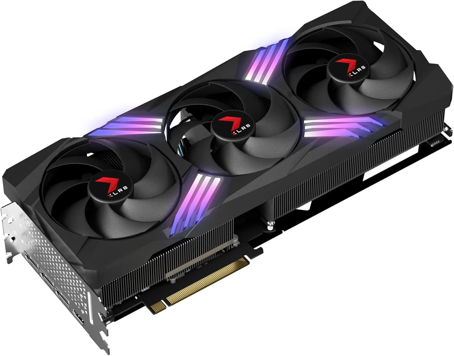 کارت گرافیک PNY GeForce RTX 4070 Ti 12GB XLR8 Gaming Verto Epic-X RGB اورکلاک شده با سه فن و DLSS 3 کارت گرافیک PNY GeForce RTX 4070 Ti 12GB XLR8 Gaming Verto Epic-X RGB اورکلاک شده با سه فن و DLSS 3