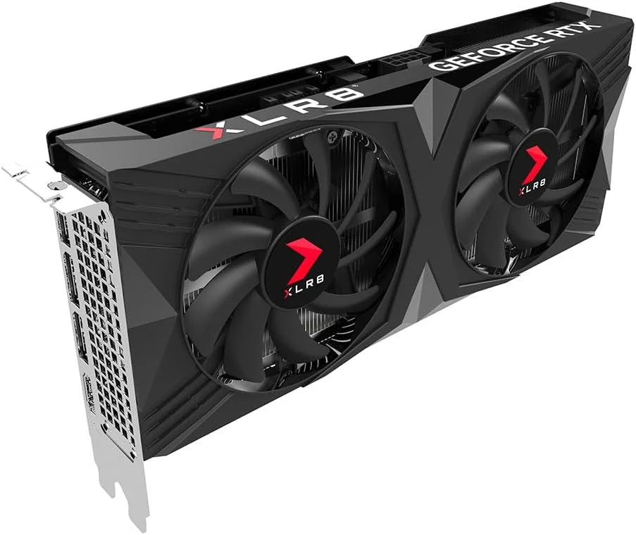 کارت گرافیک PNY GEFORCE RTX™ 4060 Ti 8GB XLR8 Gaming VERTO Triple Fan Edition DLSS 3 کارت گرافیک PNY GEFORCE RTX™ 4060 Ti 8GB XLR8 Gaming VERTO Triple Fan Edition DLSS 3