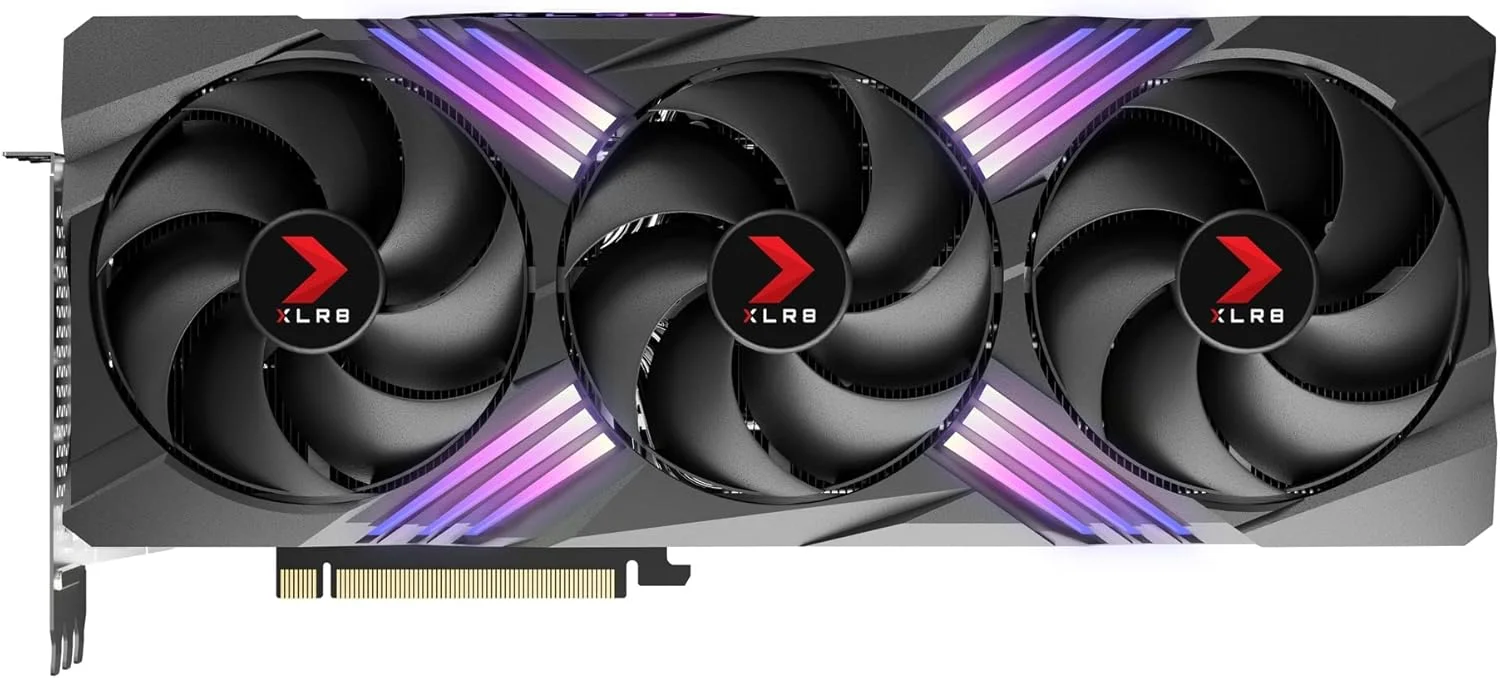 کارت گرافیک PNY GeForce RTX 4070 Ti 12GB XLR8 Gaming Verto Epic-X RGB اورکلاک شده با سه فن و DLSS 3 کارت گرافیک PNY GeForce RTX 4070 Ti 12GB XLR8 Gaming Verto Epic-X RGB اورکلاک شده با سه فن و DLSS 3
