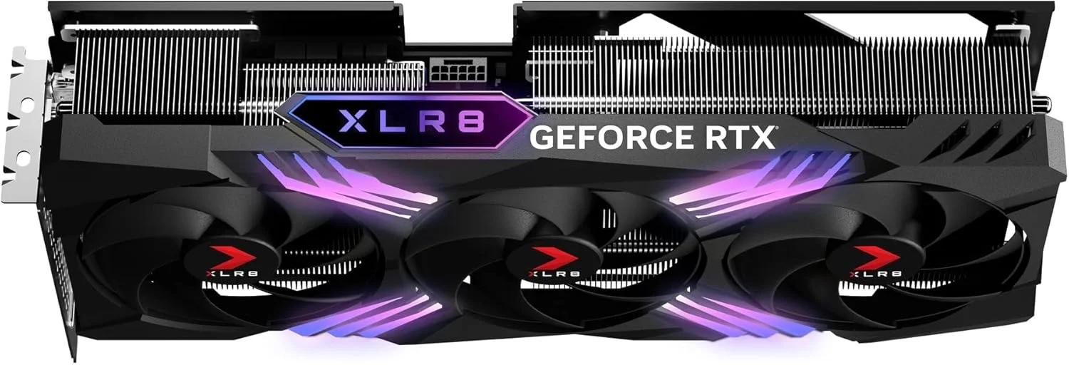 کارت گرافیک PNY GeForce RTX 4070 Ti 12GB XLR8 Gaming Verto Epic-X RGB اورکلاک شده با سه فن و DLSS 3 کارت گرافیک PNY GeForce RTX 4070 Ti 12GB XLR8 Gaming Verto Epic-X RGB اورکلاک شده با سه فن و DLSS 3