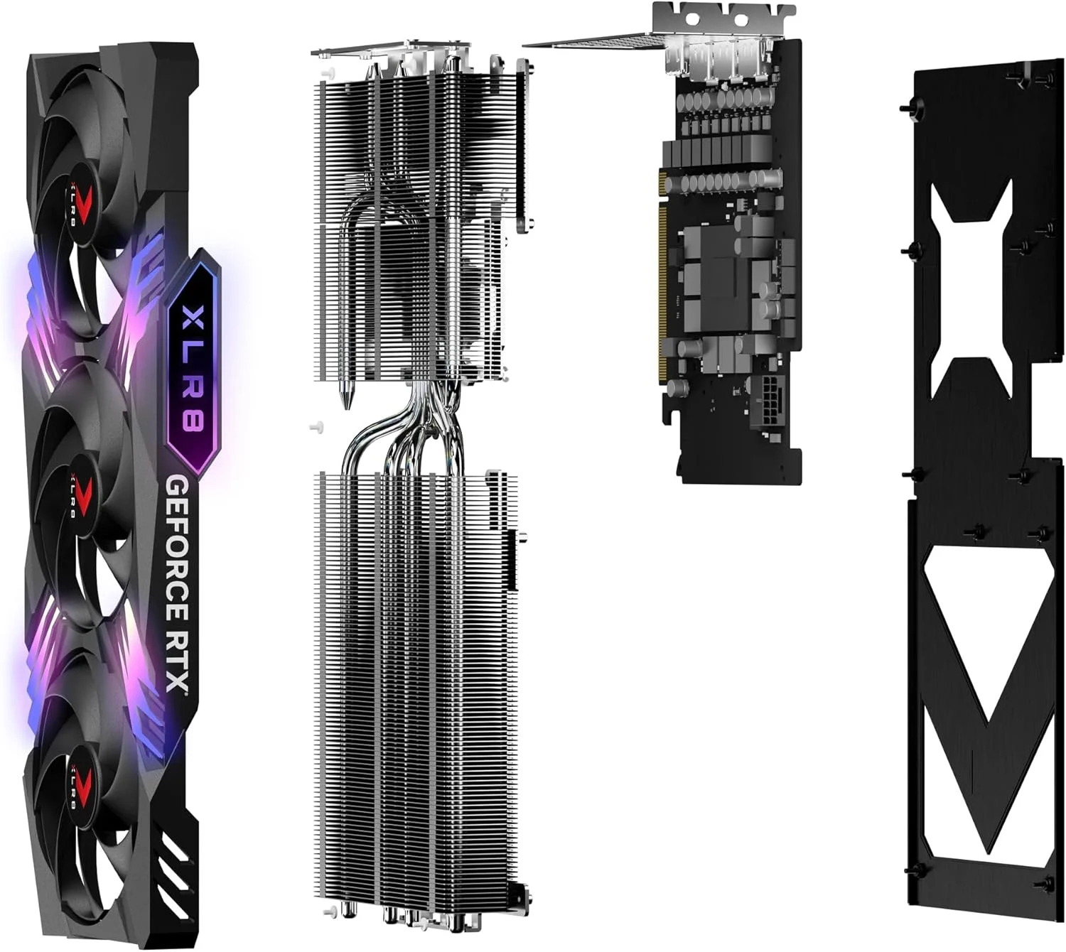 کارت گرافیک PNY GeForce RTX 4070 Ti 12GB XLR8 Gaming Verto Epic-X RGB اورکلاک شده با سه فن و DLSS 3 کارت گرافیک PNY GeForce RTX 4070 Ti 12GB XLR8 Gaming Verto Epic-X RGB اورکلاک شده با سه فن و DLSS 3
