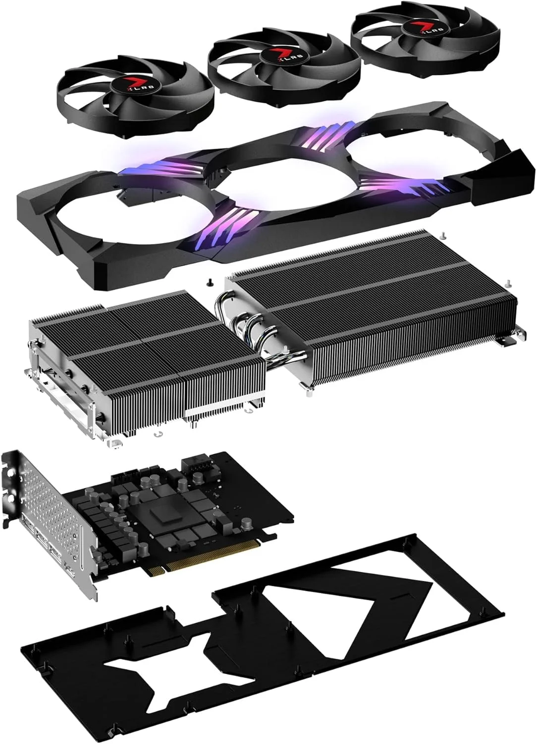 کارت گرافیک PNY GeForce RTX 4070 Ti 12GB XLR8 Gaming Verto Epic-X RGB اورکلاک شده با سه فن و DLSS 3 کارت گرافیک PNY GeForce RTX 4070 Ti 12GB XLR8 Gaming Verto Epic-X RGB اورکلاک شده با سه فن و DLSS 3
