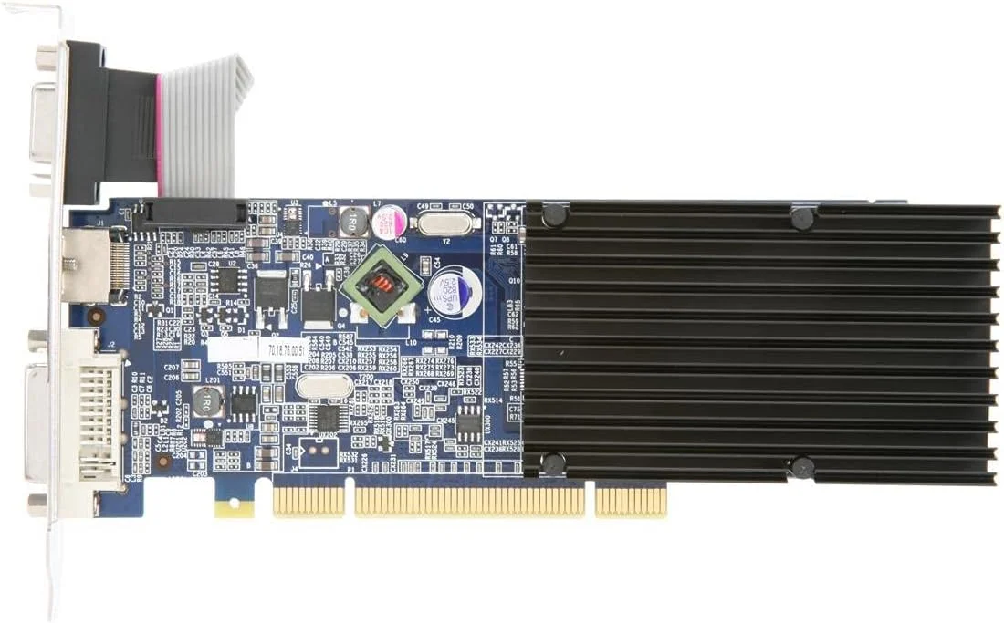 کارت گرافیک PNY GeForce 8400GS 512MB DDR3 PCI DVI+VGA+HDMI با پروفایل پایین مدل VCG84512D3SPPB کارت گرافیک PNY GeForce 8400GS 512MB DDR3 PCI DVI+VGA+HDMI با پروفایل پایین مدل VCG84512D3SPPB