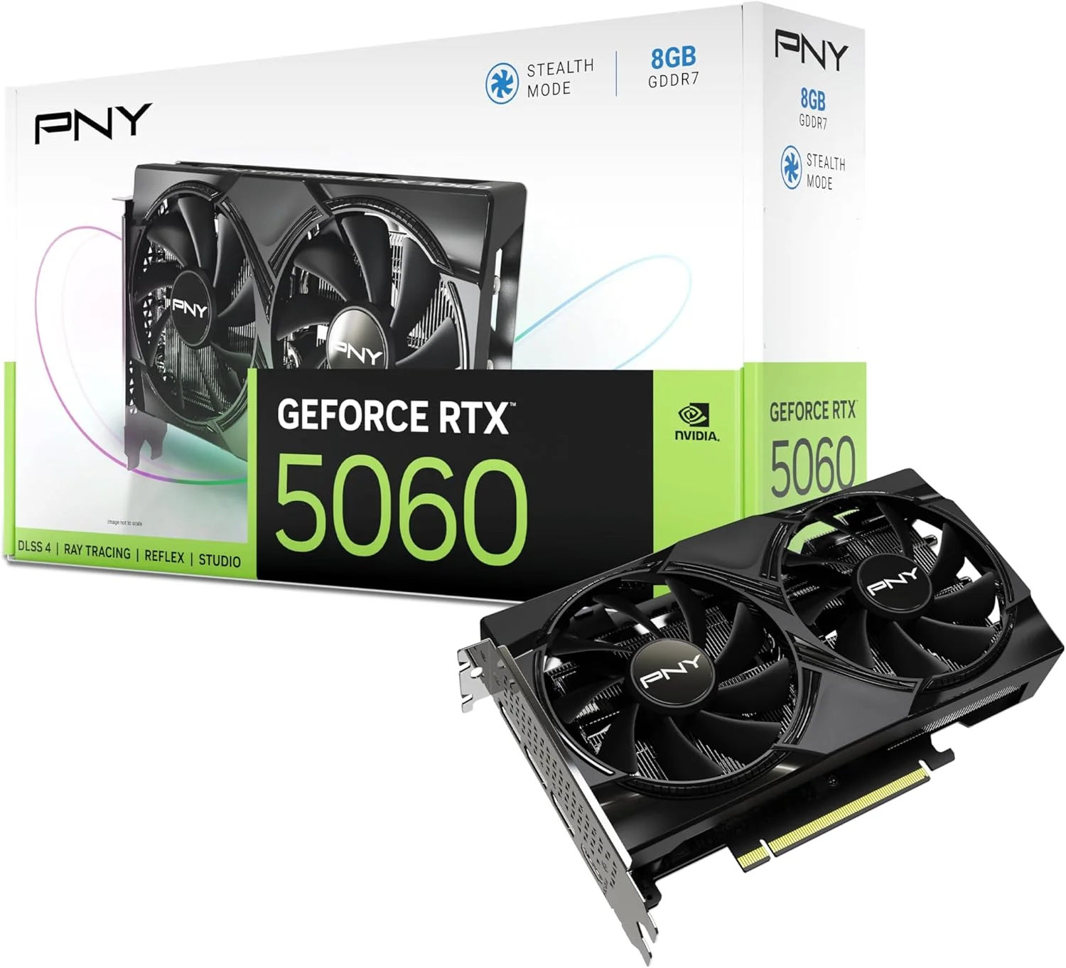 کارت گرافیک PNY GEFORCE RTX™ 5060 8GB Dual Fan DLSS 4