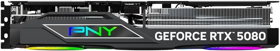 کارت گرافیک PNY GeForce RTX™ 5080 16GB ARGB OC با سه فن و DLSS 4 کارت گرافیک PNY GeForce RTX™ 5080 16GB ARGB OC با سه فن و DLSS 4