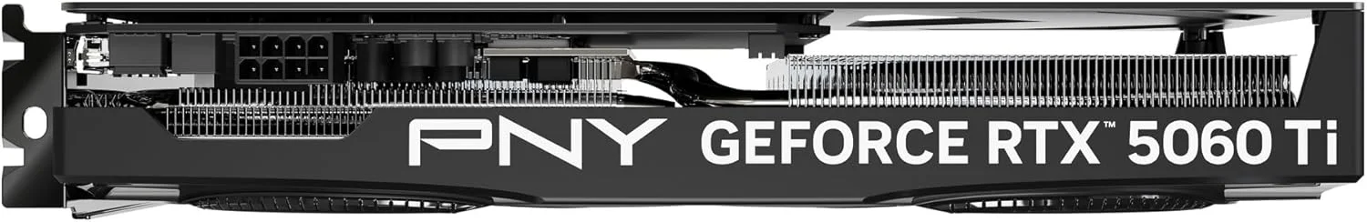 کارت گرافیک PNY GeForce RTX™ 5060 Ti 16GB اورکلاک با دو فن DLSS 4 کارت گرافیک PNY GeForce RTX™ 5060 Ti 16GB اورکلاک با دو فن DLSS 4
