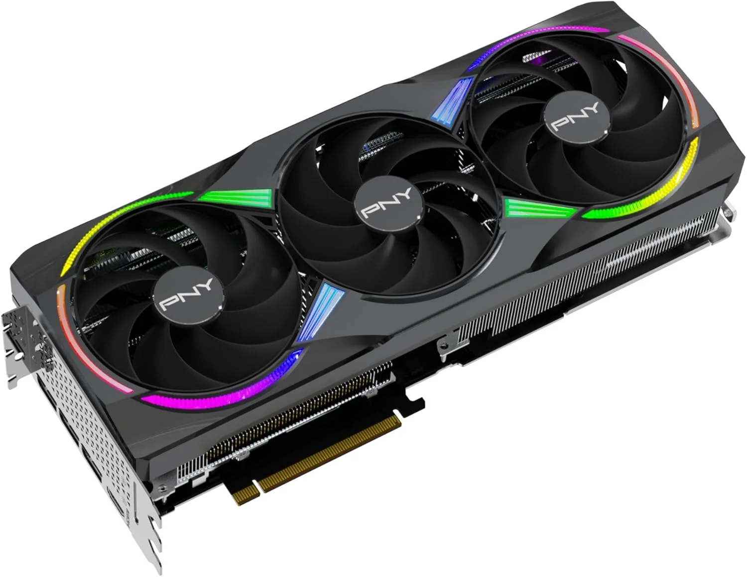 کارت گرافیک PNY GeForce RTX™ 5080 16GB ARGB OC با سه فن و DLSS 4 کارت گرافیک PNY GeForce RTX™ 5080 16GB ARGB OC با سه فن و DLSS 4