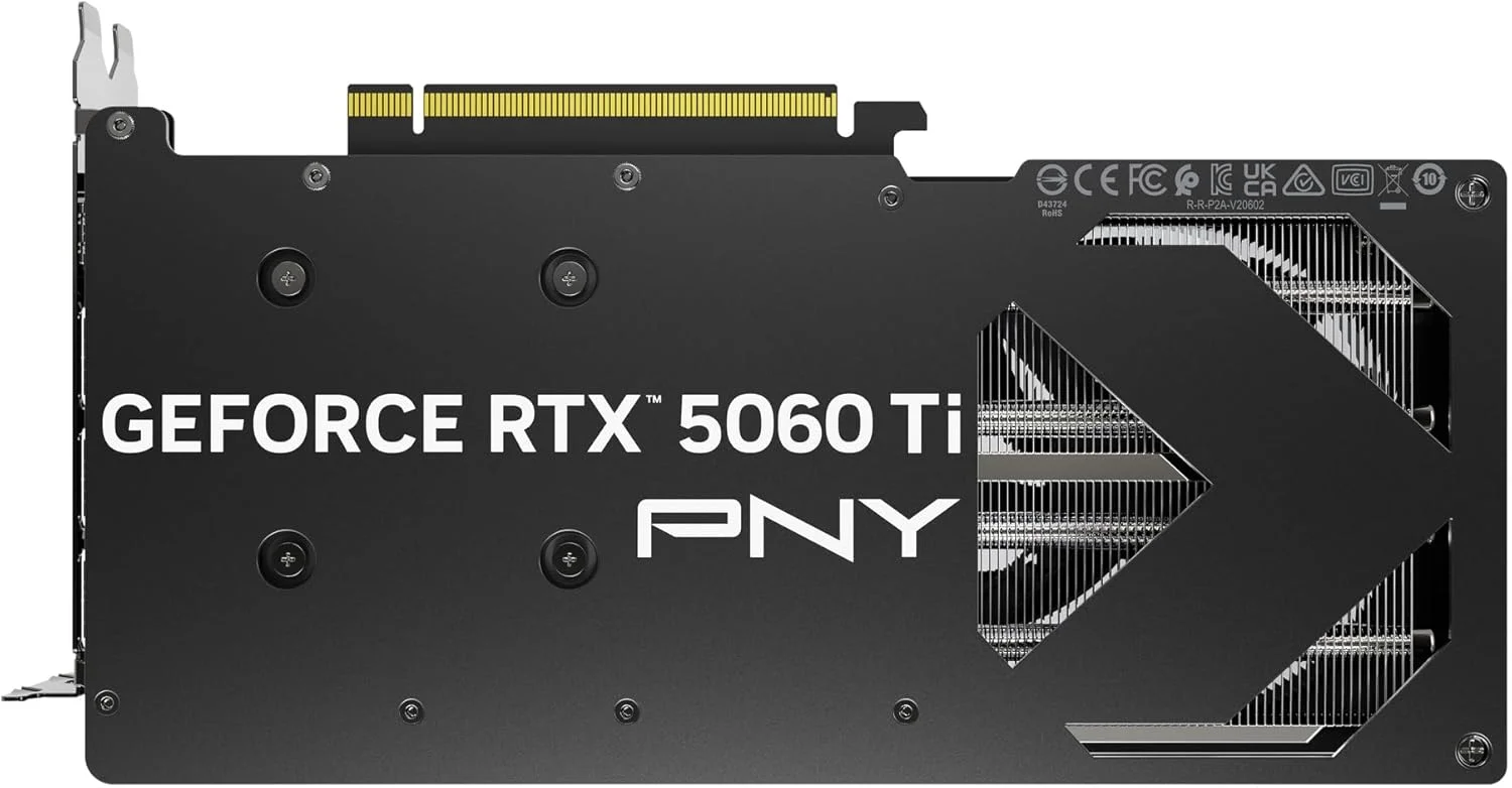 کارت گرافیک PNY GeForce RTX™ 5060 Ti 16GB اورکلاک با دو فن DLSS 4 کارت گرافیک PNY GeForce RTX™ 5060 Ti 16GB اورکلاک با دو فن DLSS 4