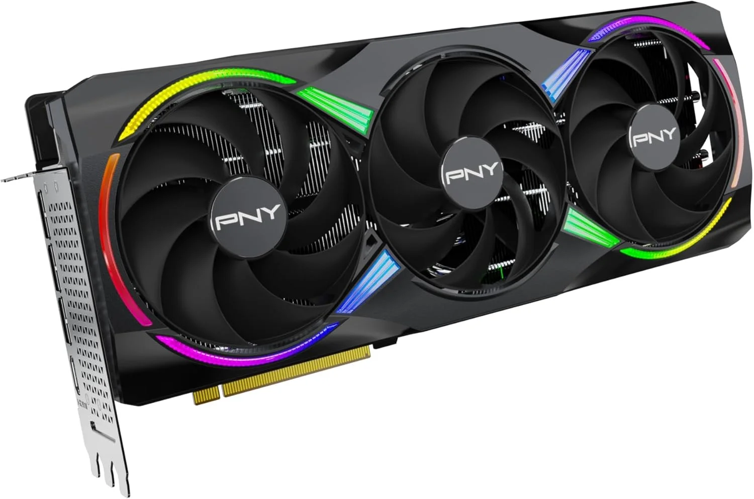 کارت گرافیک PNY GeForce RTX™ 5080 16GB ARGB OC با سه فن و DLSS 4 کارت گرافیک PNY GeForce RTX™ 5080 16GB ARGB OC با سه فن و DLSS 4