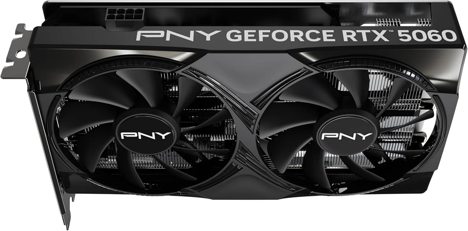 کارت گرافیک PNY GEFORCE RTX™ 5060 8GB Dual Fan DLSS 4 کارت گرافیک PNY GEFORCE RTX™ 5060 8GB Dual Fan DLSS 4