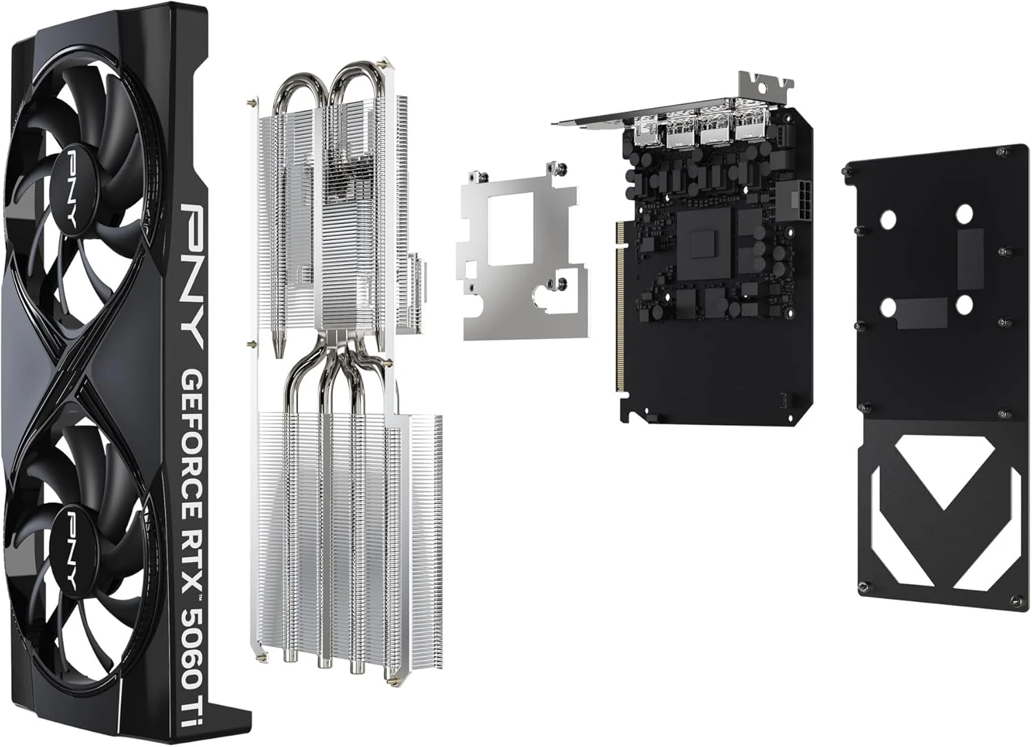 کارت گرافیک PNY GeForce RTX™ 5060 Ti 16GB اورکلاک با دو فن DLSS 4 کارت گرافیک PNY GeForce RTX™ 5060 Ti 16GB اورکلاک با دو فن DLSS 4