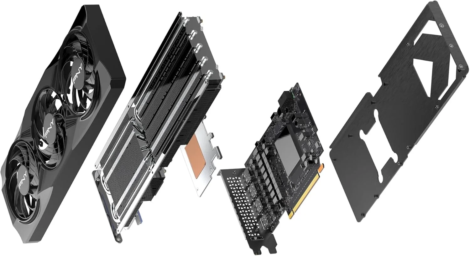 کارت گرافیک PNY GEFORCE RTX™ 5070 12GB با سه فن DLSS 4