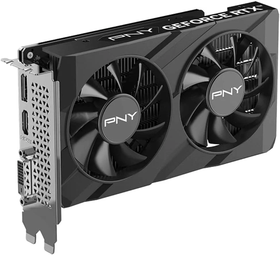 کارت گرافیک PNY مدل GeForce RTX 3050 Verto با دو فن 6 گیگابایت کارت گرافیک PNY مدل GeForce RTX 3050 Verto با دو فن 6 گیگابایت