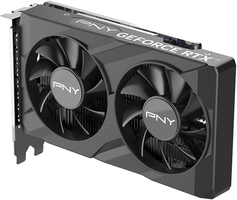 کارت گرافیک PNY مدل GeForce RTX 3050 Verto با دو فن 6 گیگابایت کارت گرافیک PNY مدل GeForce RTX 3050 Verto با دو فن 6 گیگابایت