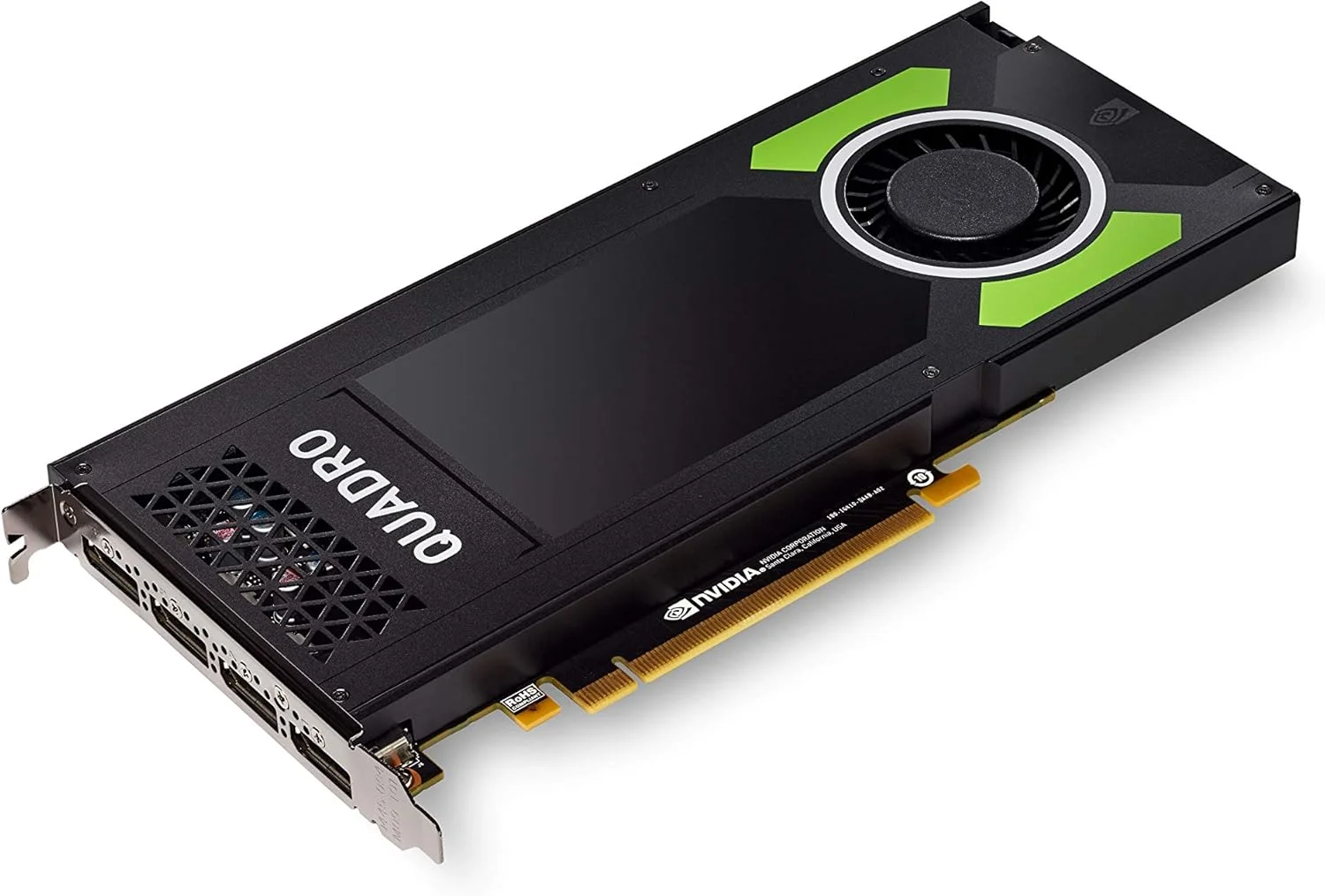 کارت گرافیک PNY NVIDIA Quadro P4000 با 8 گیگابایت حافظه GDDR5 و 4 خروجی DisplayPort و PCI-Express