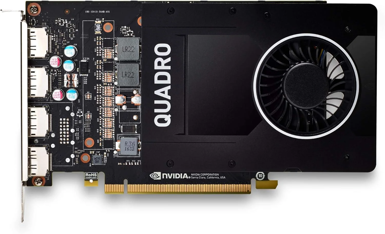 کارت گرافیک PNY NVIDIA Quadro P2200 با حافظه 5 گیگابایت GDDR5X
