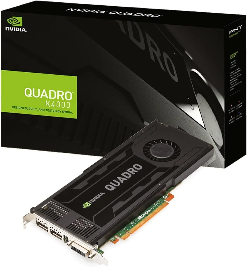 کارت گرافیک PNY NVIDIA Quadro K4000 با حافظه 3GB GDDR5 مدل VCQK4000-PB