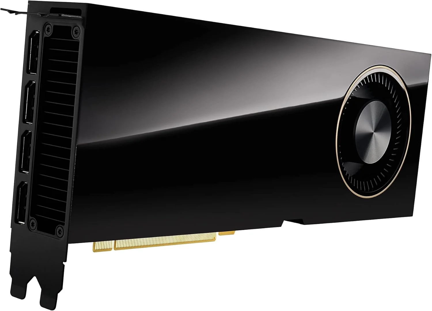کارت گرافیک حرفه ای PNY NVIDIA RTX A6000 با 48 گیگابایت حافظه GDDR6، PCI Express 4.0 x16، دو اسلات، 3 پورت DisplayPort، پشتیبانی از 8K، فن فعال فوق العاده بی صدا، VCNRTXA6000-PB