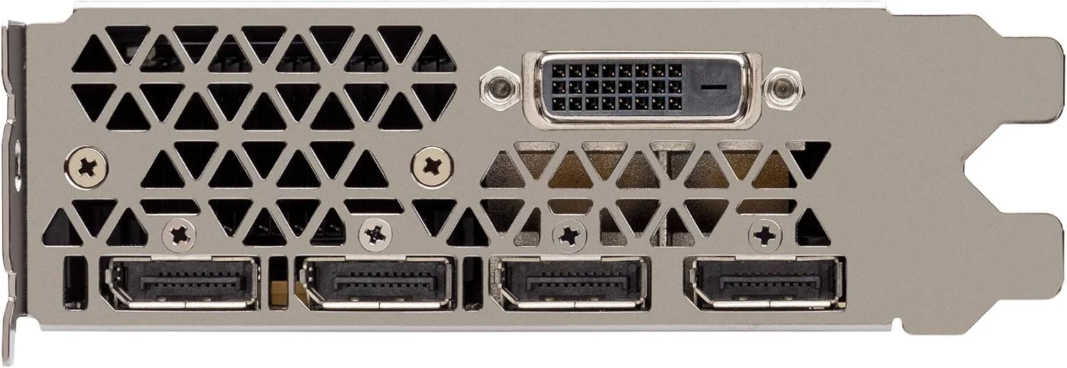 کارت گرافیک حرفه ای PNY Quadro P5000 با 16 گیگابایت حافظه GDDR5، PCI Express 3.0 x16، دو اسلات، 4 پورت DisplayPort، 1 پورت DVI-I DL، پشتیبانی از کیفیت 5K، فن فعال فوق العاده بی صدا