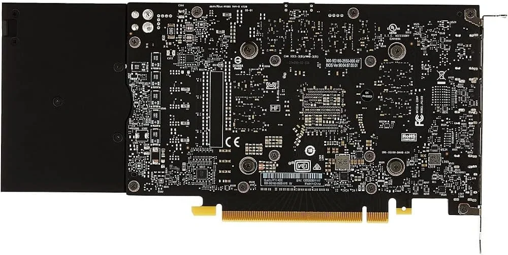 کارت گرافیک PNY QUADRO RTX 4000 با 8 گیگابایت حافظه GDDR6 برای کامپیوتر، مدل VCQRTX4000-SB کارت گرافیک PNY QUADRO RTX 4000 با 8 گیگابایت حافظه GDDR6 برای کامپیوتر، مدل VCQRTX4000-SB