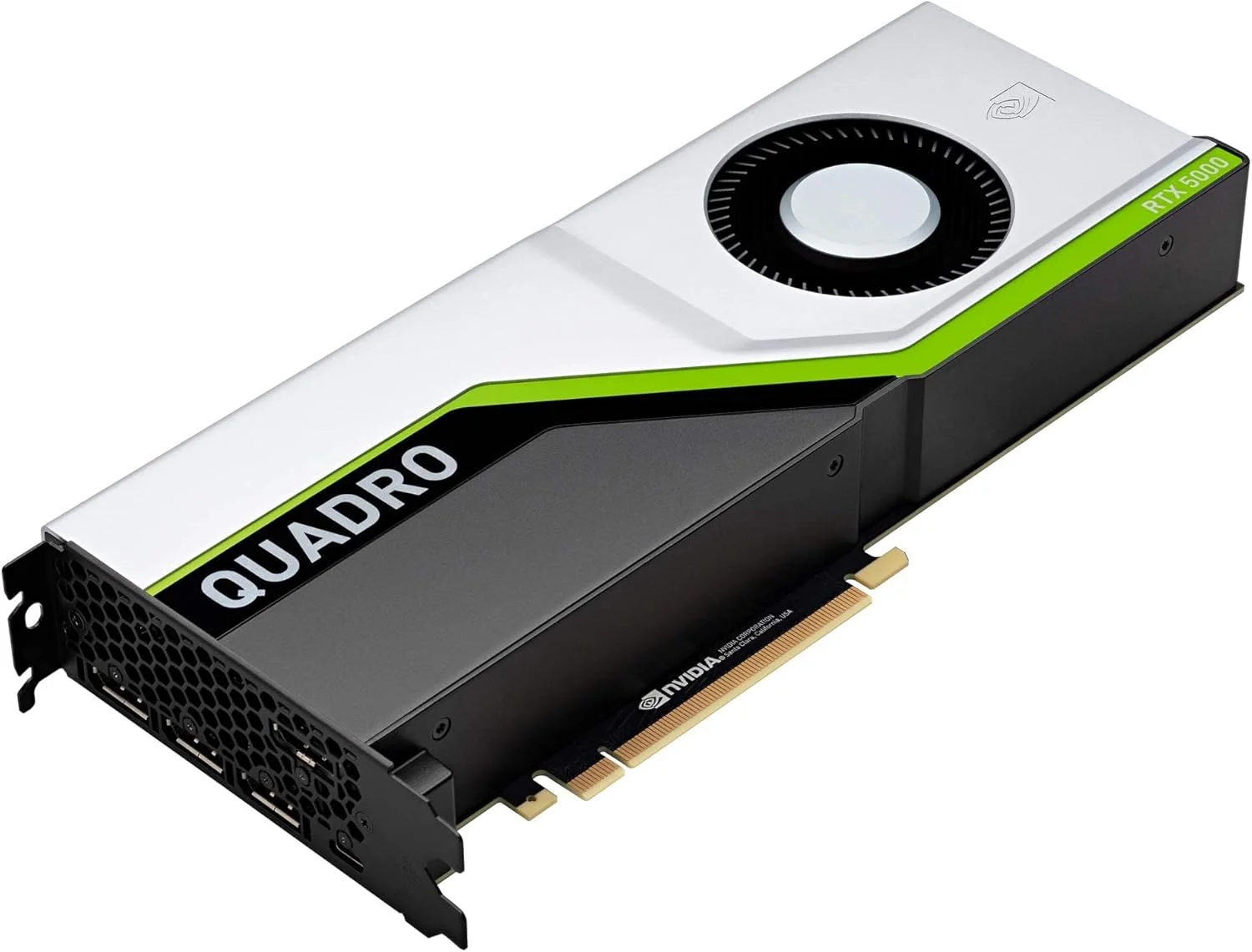 کارت گرافیک PNY Quadro RTX 5000 با 16 گیگابایت حافظه GDDR6 کارت گرافیک PNY Quadro RTX 5000 با 16 گیگابایت حافظه GDDR6
