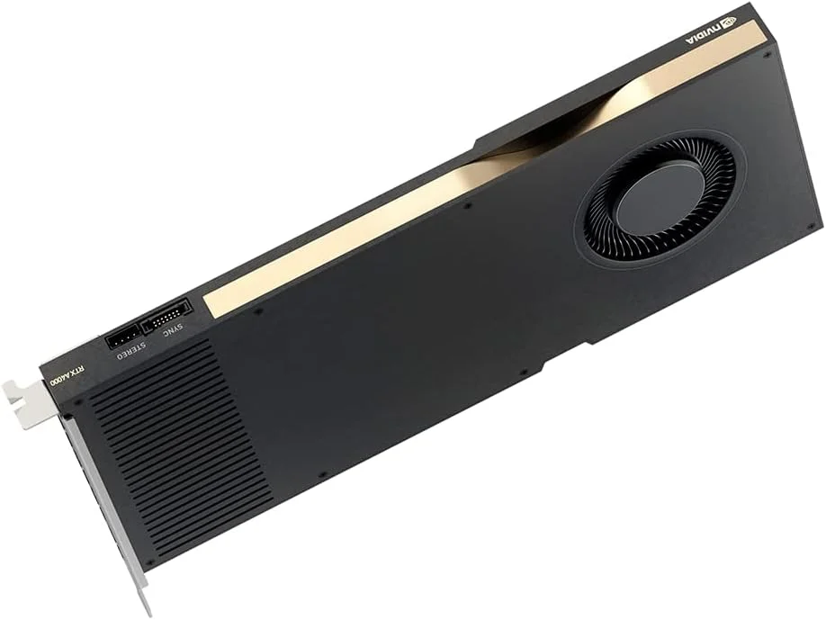 کارت گرافیک PNY TECHNOLOGIES NVIDIA RTX A4000 - با 16 گیگابایت حافظه GDDR6، پهنای باند 256 بیتی، گذرگاه PCI Express 4.0 x16 و DisplayPort کارت گرافیک PNY TECHNOLOGIES NVIDIA RTX A4000 - با 16 گیگابایت حافظه GDDR6، پهنای باند 256 بیتی، گذرگاه PCI Express 4.0 x16 و DisplayPort