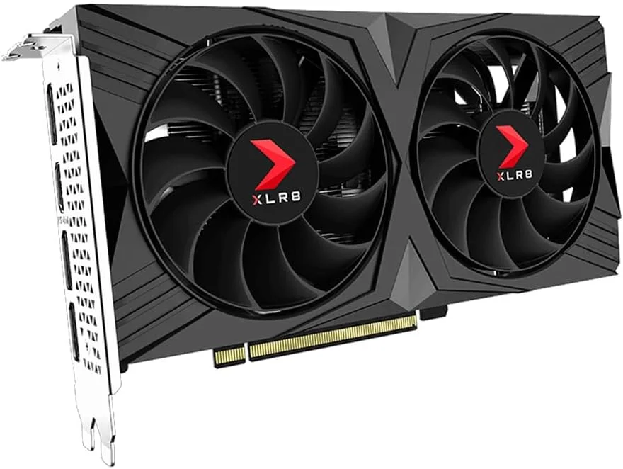 کارت گرافیک NV RTX4060 8GB GDDR6 128BITS XLR8 DUAL FAN VERTO PNY VCG40608DFXPB1-O کارت گرافیک NV RTX4060 8GB GDDR6 128BITS XLR8 DUAL FAN VERTO PNY VCG40608DFXPB1-O