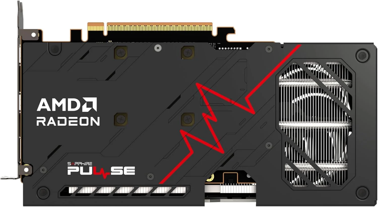کارت گرافیک گیمینگ اورکلاک Sapphire 11350-03-20G Pulse AMD Radeon™ RX 9060 XT با 16 گیگابایت GDDR6، AMD RDNA 4 کارت گرافیک گیمینگ اورکلاک Sapphire 11350-03-20G Pulse AMD Radeon™ RX 9060 XT با 16 گیگابایت GDDR6، AMD RDNA 4