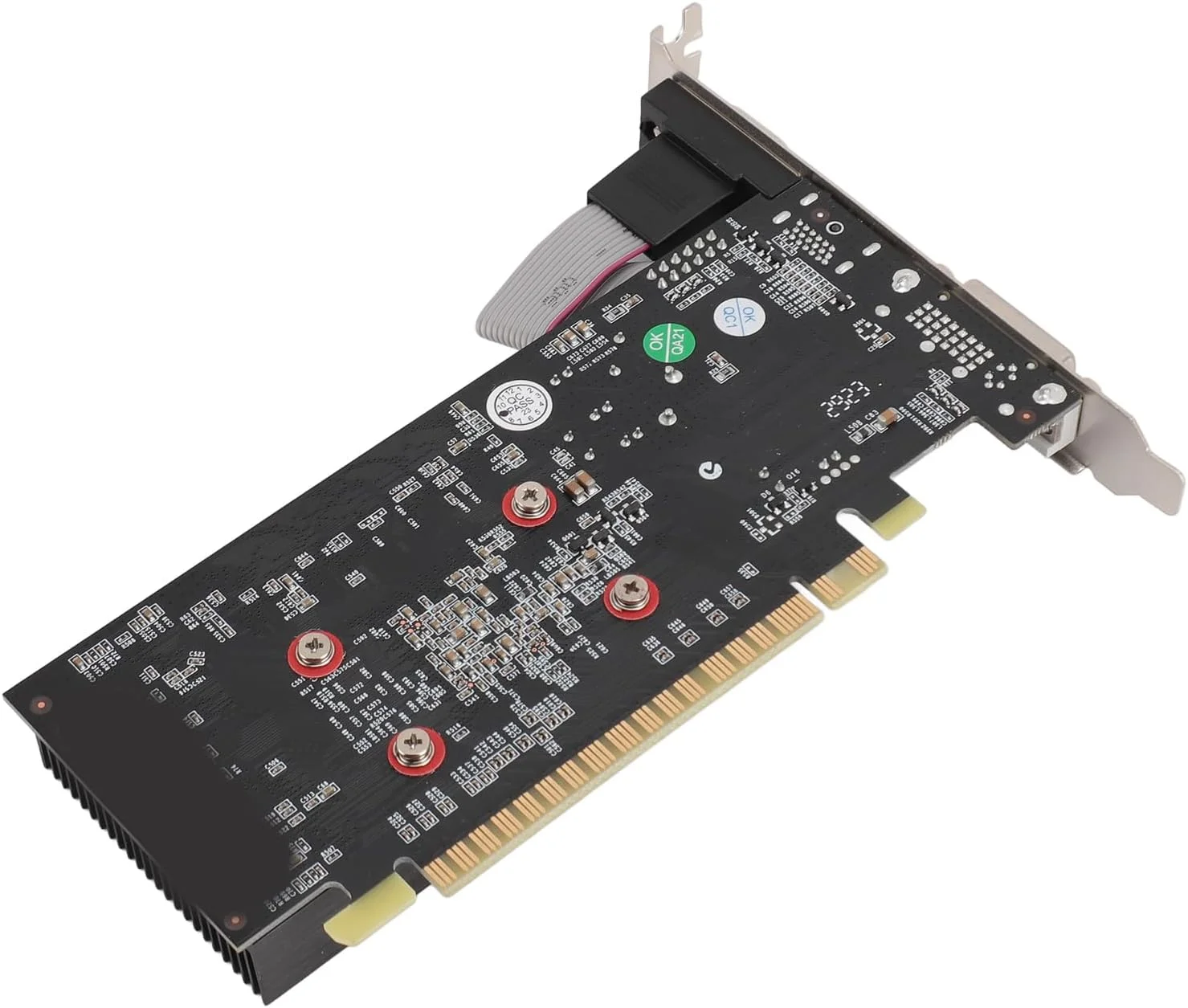 کارت گرافیک POENVFPO PCI Express GT730 4 GB با فن خنک کننده برای بازی های با عملکرد بالا - 10 11