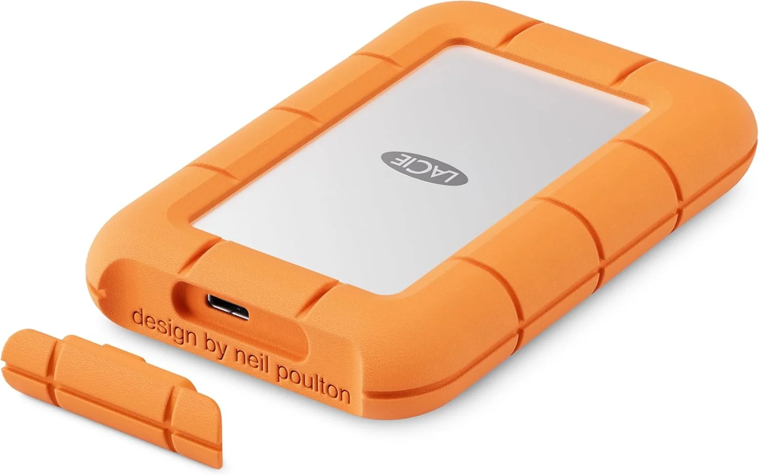 هارد اکسترنال SSD لسی Rugged Mini با ظرفیت 1 ترابایت، سرعت 40 گیگابیت بر ثانیه، 2.000 مگابایت بر ثانیه، سازگار با PC، Mac، iPad و iPhone، دارای خدمات بازیابی اطلاعات (STMF1000400)