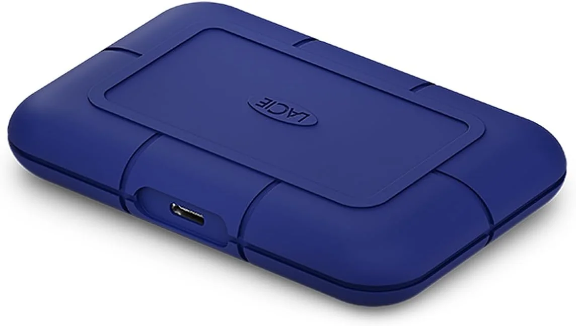 هارد اس اس دی اکسترنال 2 ترابایتی LaCie Rugged SSD Pro5، مناسب برای PC، مک و آیپد، TB5، سرعت 6700/5300 مگابایت بر ثانیه (STNA2000400)