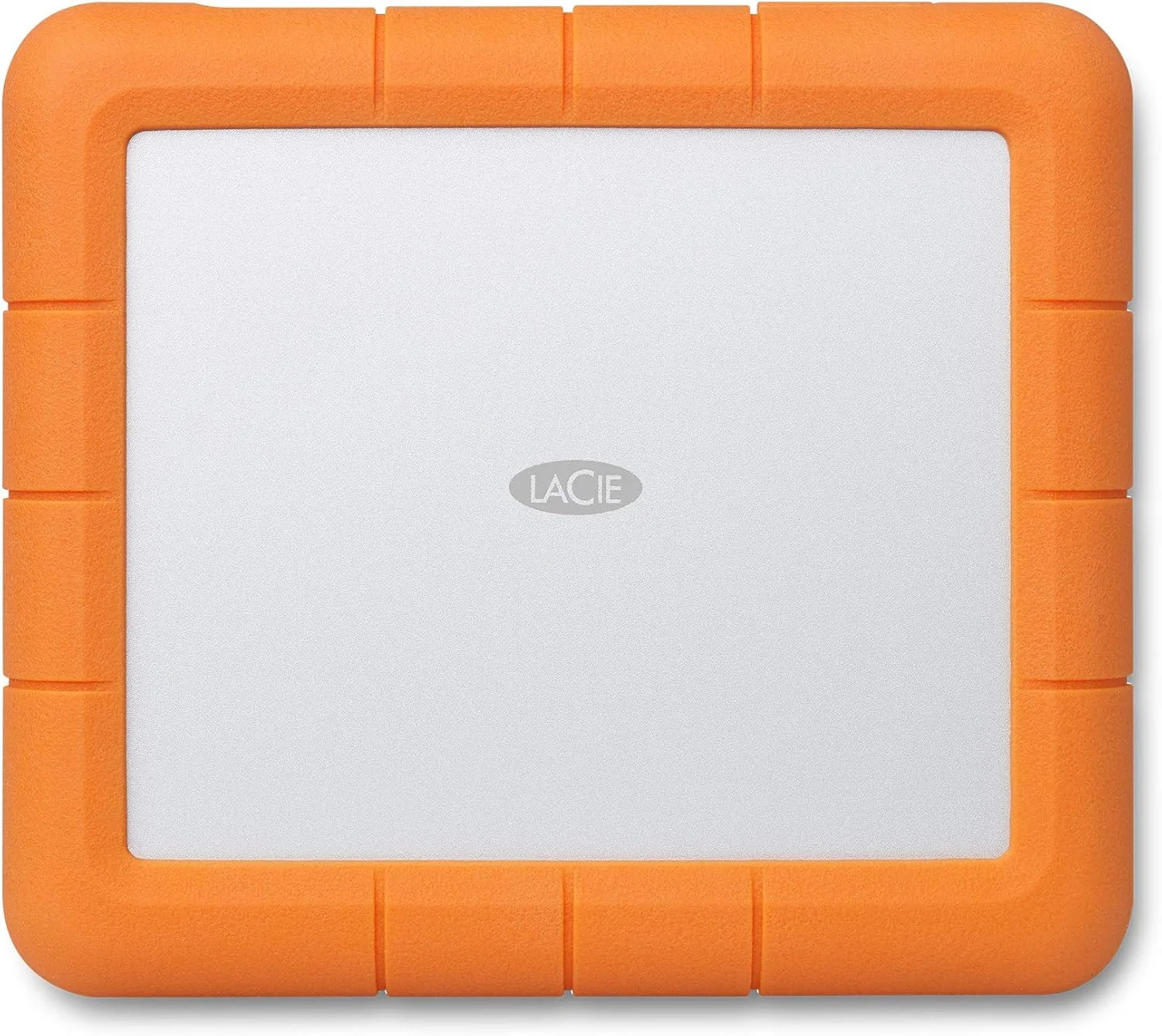 هارد اکسترنال قابل حمل LaCie Rugged RAID Shuttle با ظرفیت 8 ترابایت، USB-C، سازگار با PC، Mac، iPad و iPhone (STHT8000800)