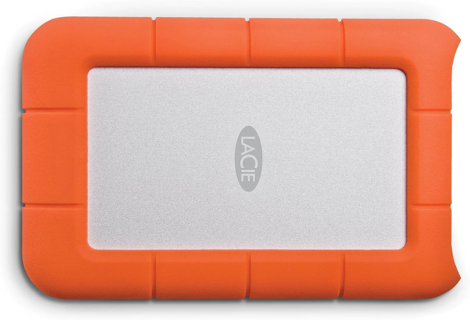 هارد اکسترنال قابل حمل LaCie Rugged Mini با ظرفیت 1 ترابایت، سایز 2.5 اینچ، مناسب برای PC و Mac، مقاوم در برابر ضربه، سقوط و فشار، دارای 2 سال خدمات بازیابی اطلاعات (LAC301558)
