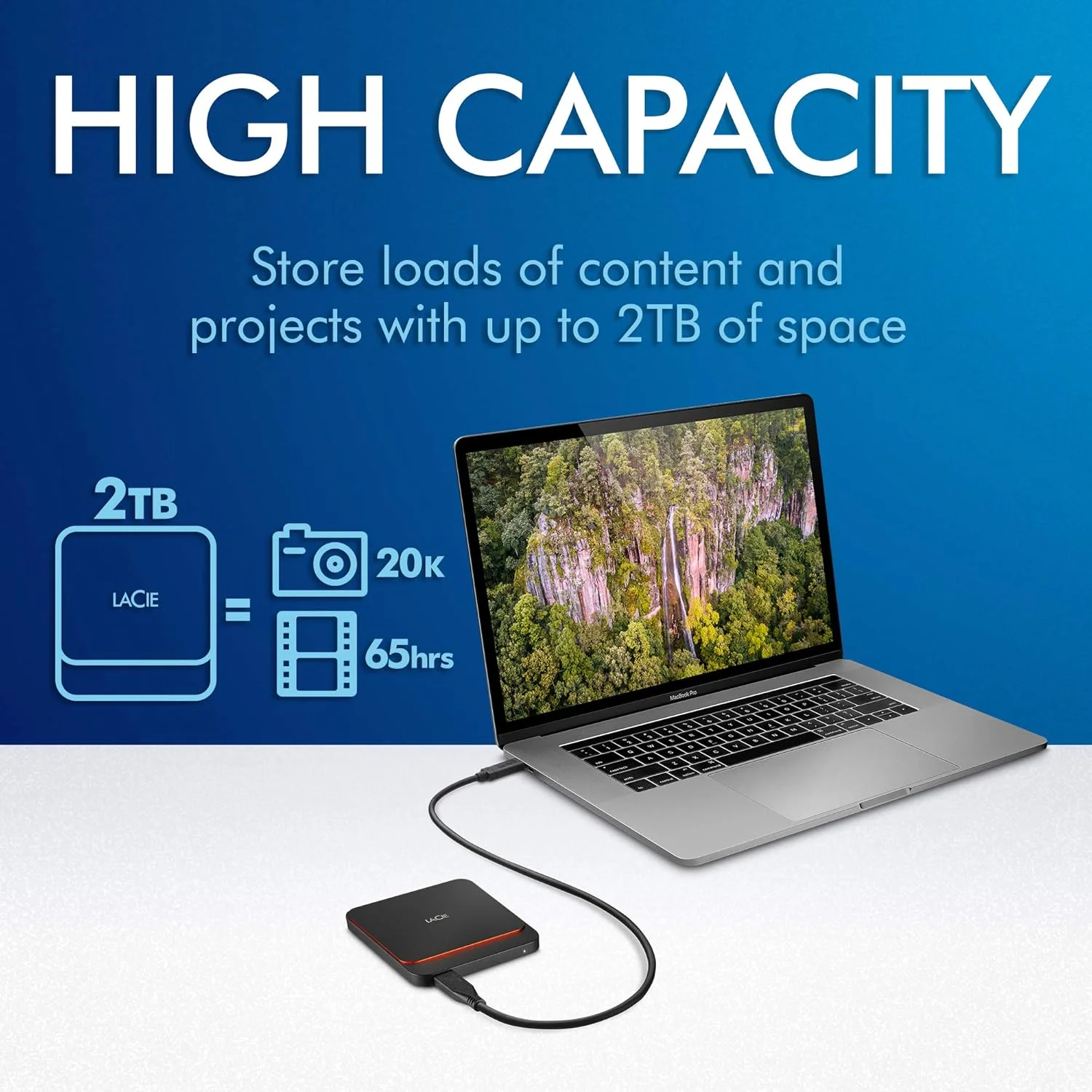 LACIE SEAGATE - حافظه اس اس دی اکسترنال موبایل قابل حمل 1 ترابایت 2.5 اینچ USB3.1 TYPE-C IN LACIE SEAGATE - حافظه اس اس دی اکسترنال موبایل قابل حمل 1 ترابایت 2.5 اینچ USB3.1 TYPE-C IN