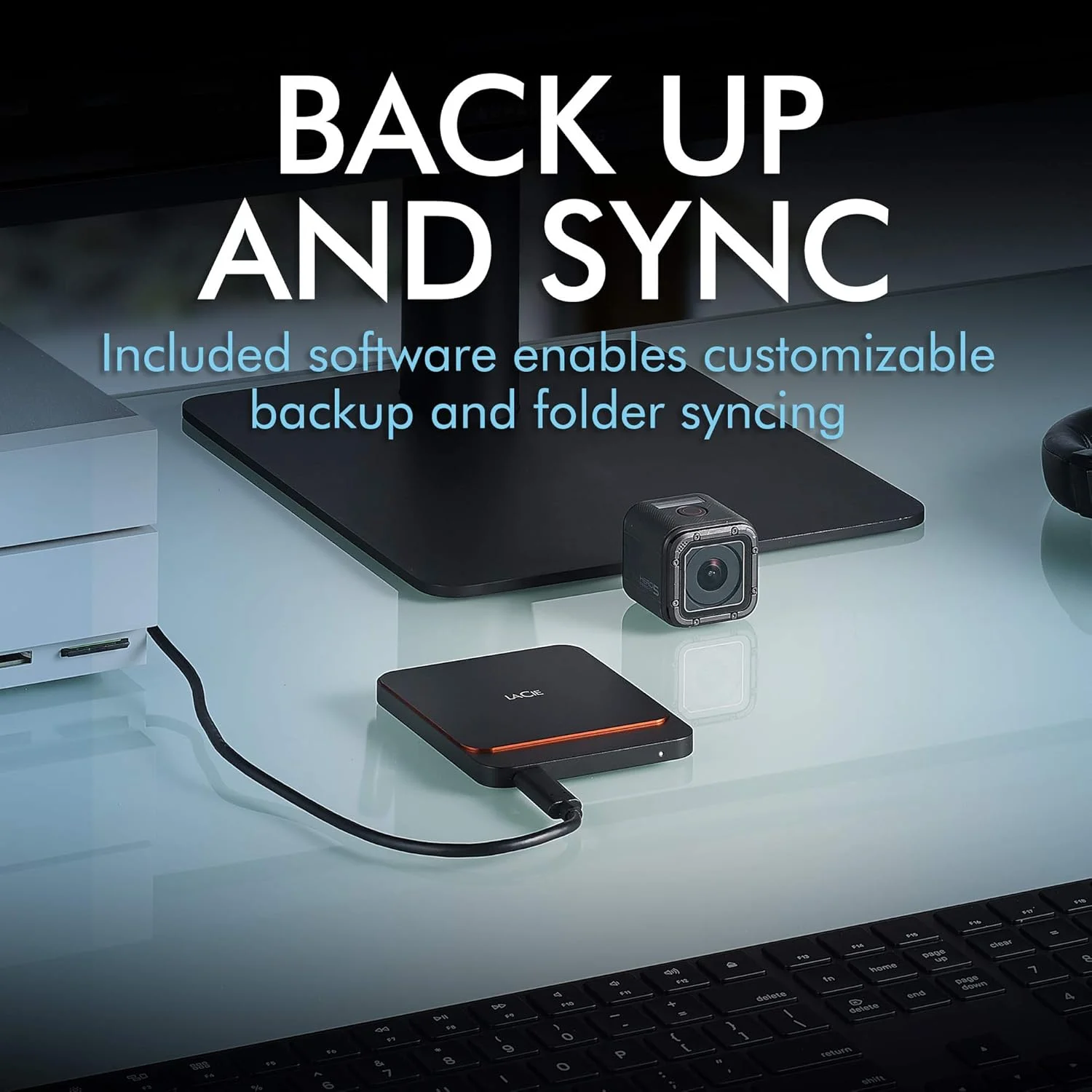 LACIE SEAGATE - حافظه اس اس دی اکسترنال موبایل قابل حمل 1 ترابایت 2.5 اینچ USB3.1 TYPE-C IN LACIE SEAGATE - حافظه اس اس دی اکسترنال موبایل قابل حمل 1 ترابایت 2.5 اینچ USB3.1 TYPE-C IN