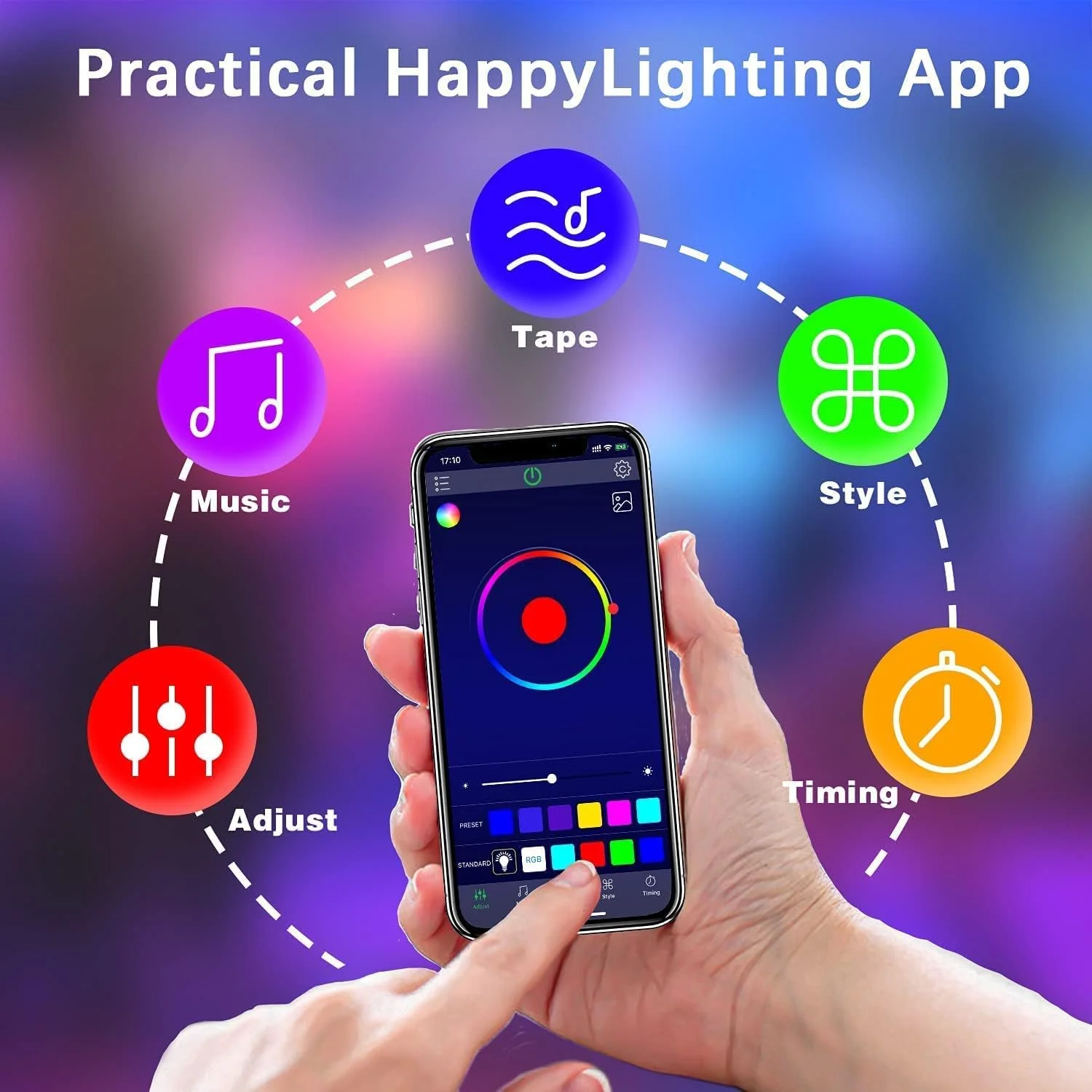 نوار چراغ LED بلوتوثی 20 متری Cozylady، نوارهای چراغ LED کنترل شده توسط برنامه تلفن هوشمند، نوار چراغ LED همگام سازی موسیقی برای دکوراسیون اتاق خواب، دکوراسیون اتاق، اتاق کودکان نوار چراغ LED بلوتوثی 20 متری Cozylady، نوارهای چراغ LED کنترل شده توسط برنامه تلفن هوشمند، نوار چراغ LED همگام سازی موسیقی برای دکوراسیون اتاق خواب، دکوراسیون اتاق، اتاق کودکان