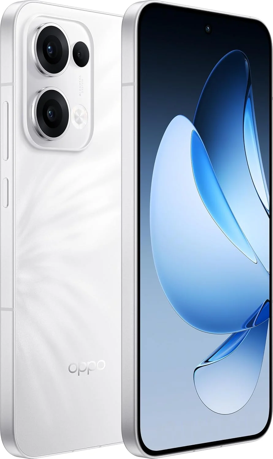 گوشی موبایل اوپو Reno13 دو سیم کارت 5G 512 گیگابایت رم 12 گیگابایت رنگ سفید Plume + اوپو Enco Air4 + هدفون - نسخه امارات