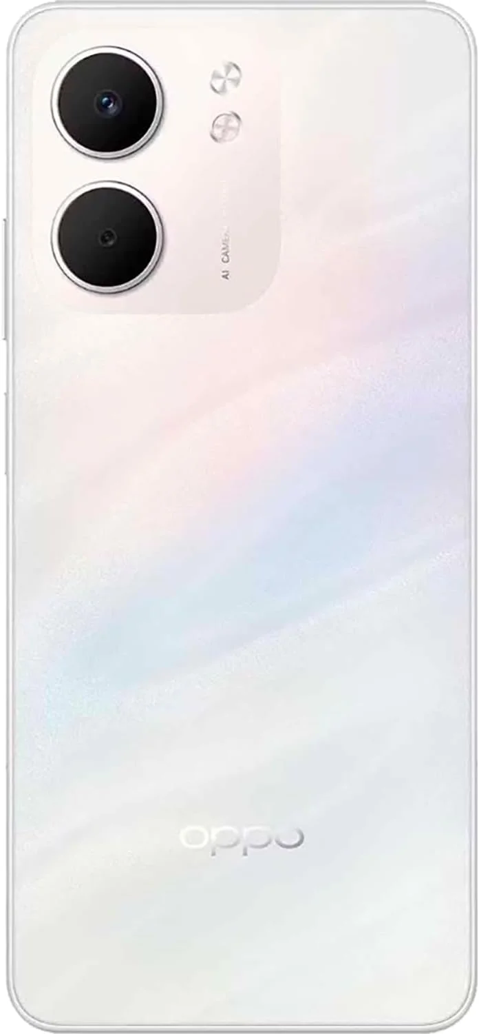 گوشی هوشمند اوپو A5x دو سیم کارت 128 گیگابایت رام + 4 گیگابایت رم (فقط GSM | بدون CDMA) آنلاک کارخانه 5G (سفید لیزری) - نسخه بین المللی