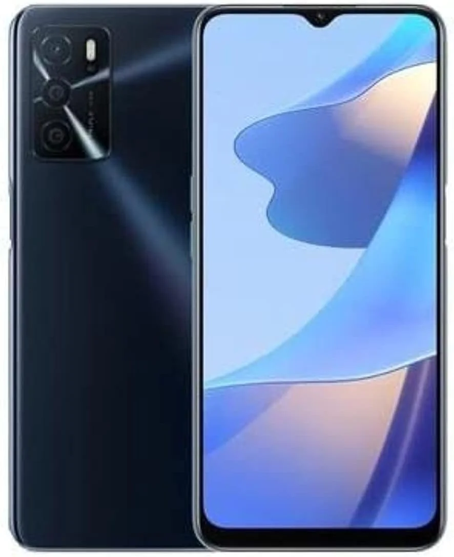 گوشی هوشمند OPPO A16s، باتری بادوام 5000 میلی آمپر ساعتی، رم 4 گیگابایت + رام 64 گیگابایت قابل ارتقا، صفحه نمایش 6.52 اینچی 60 هرتز، دوربین سه گانه هوش مصنوعی 13+2+2 مگاپیکسل، NFC، ColorOS11.1، [نسخه انگلستان]، مشکی