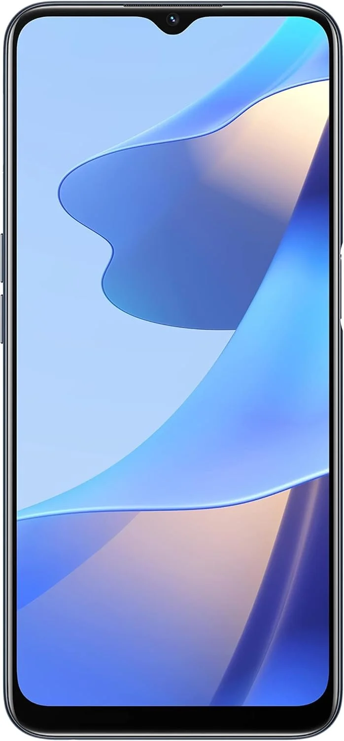 گوشی هوشمند OPPO A16s، باتری بادوام 5000 میلی آمپر ساعتی، رم 4 گیگابایت + رام 64 گیگابایت قابل ارتقا، صفحه نمایش 6.52 اینچی 60 هرتز، دوربین سه گانه هوش مصنوعی 13+2+2 مگاپیکسل، NFC، ColorOS11.1، [نسخه انگلستان]، مشکی