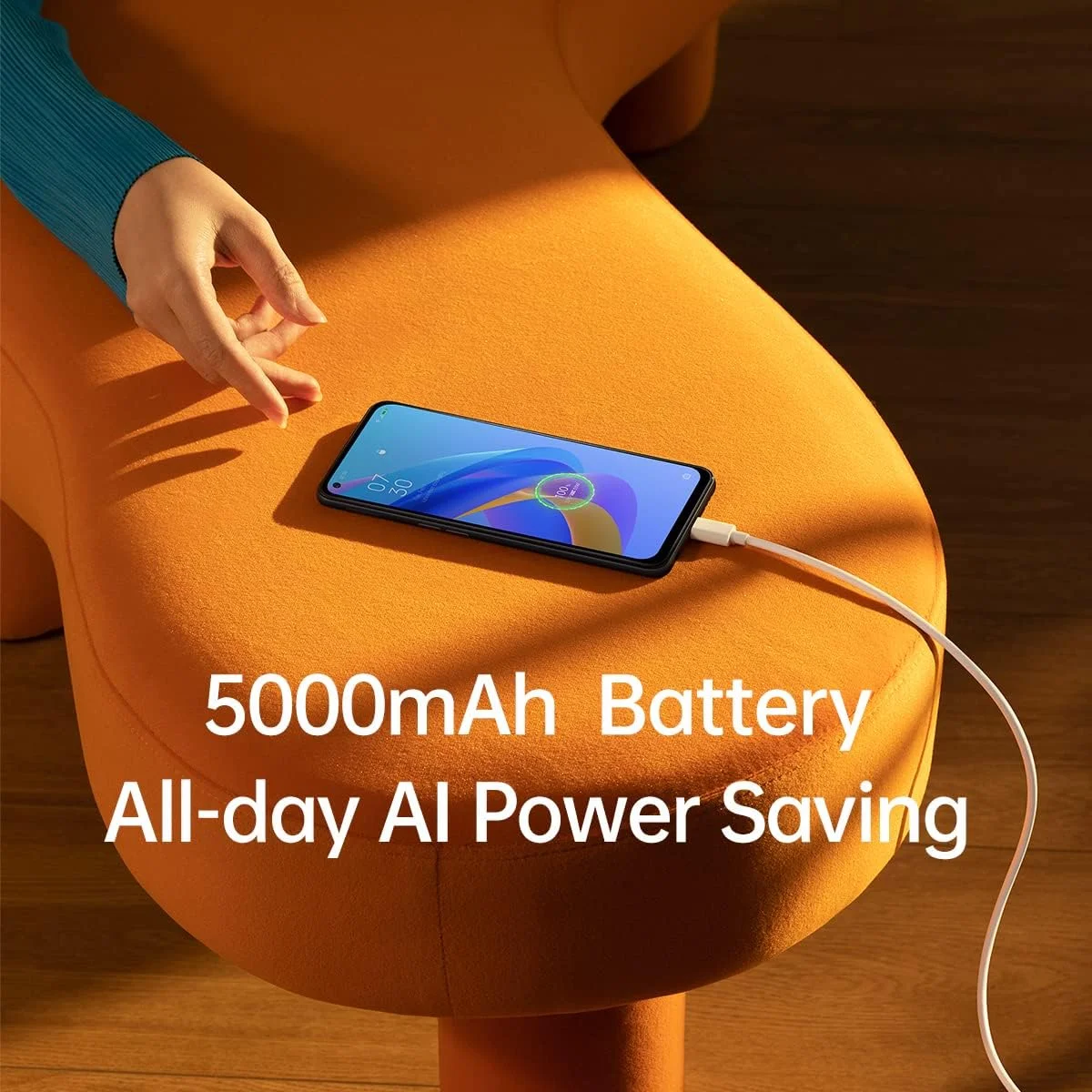 گوشی هوشمند OPPO A76، Qualcomm Snapdragon 680، صفحه نمایش 90 هرتز، دوربین پشتی 13 مگاپیکسل + 2 مگاپیکسل، دوربین جلویی 8 مگاپیکسل، رم 4 گیگابایت + رام 128 گیگابایت، 5000 میلی آمپر ساعت 33 وات Supervooc، (نسخه انگلستان)، مشکی، 6.56 اینچ گوشی هوشمند OPPO A76، Qualcomm Snapdragon 680، صفحه نمایش 90 هرتز، دوربین پشتی 13 مگاپیکسل + 2 مگاپیکسل، دوربین جلویی 8 مگاپیکسل، رم 4 گیگابایت + رام 128 گیگابایت، 5000 میلی آمپر ساعت 33 وات Supervooc، (نسخه انگلستان)، مشکی، 6.56 اینچ