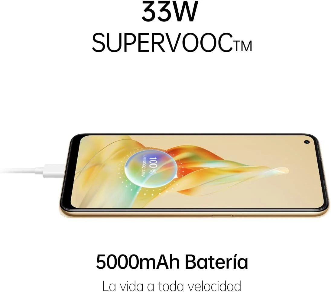 گوشی موبایل اوپو Reno8T با حافظه 8 گیگابایت + 128 گیگابایت، دوربین 100 مگاپیکسل + دوربین میکروسکوپی 2 مگاپیکسل، گوشی هوشمند اندروید، باتری 5000 میلی آمپر ساعت، شارژ سریع 33 وات، دو سیم کارت نانو، نارنجی