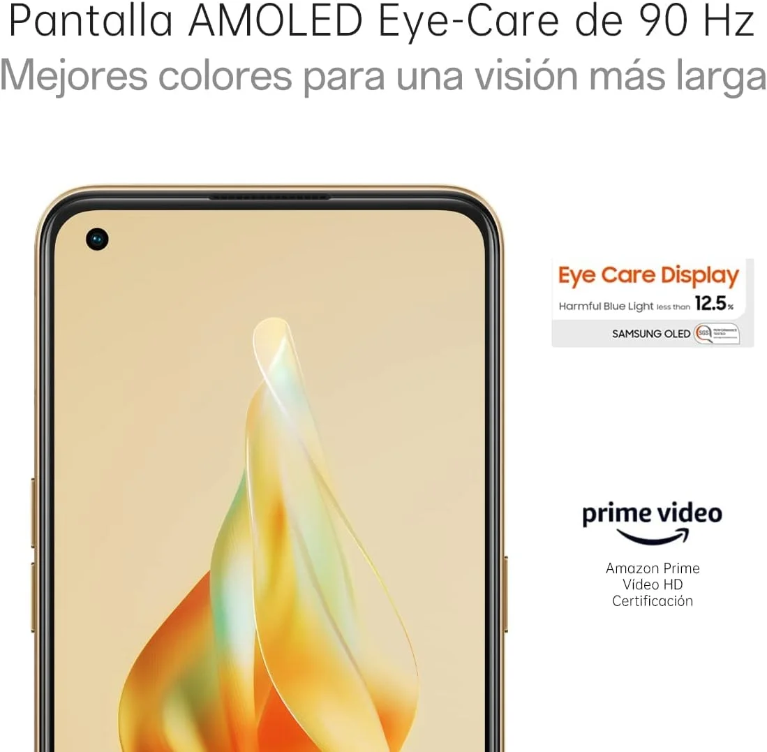 گوشی موبایل اوپو Reno8T با حافظه 8 گیگابایت + 128 گیگابایت، دوربین 100 مگاپیکسل + دوربین میکروسکوپی 2 مگاپیکسل، گوشی هوشمند اندروید، باتری 5000 میلی آمپر ساعت، شارژ سریع 33 وات، دو سیم کارت نانو، نارنجی