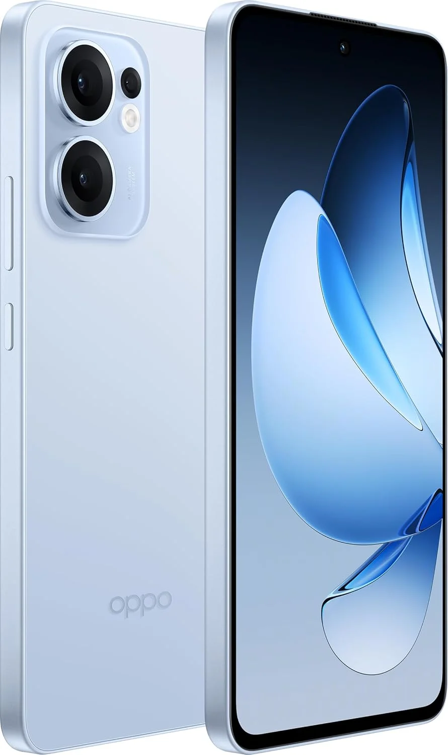گوشی موبایل اوپو Reno13 F دو سیم کارت 5G با حافظه 512 گیگابایت و رم 12 گیگابایت، رنگ آبی آسمانی + هدفون بی سیم Oppo Enco Buds3Pro + هدفون - نسخه امارات