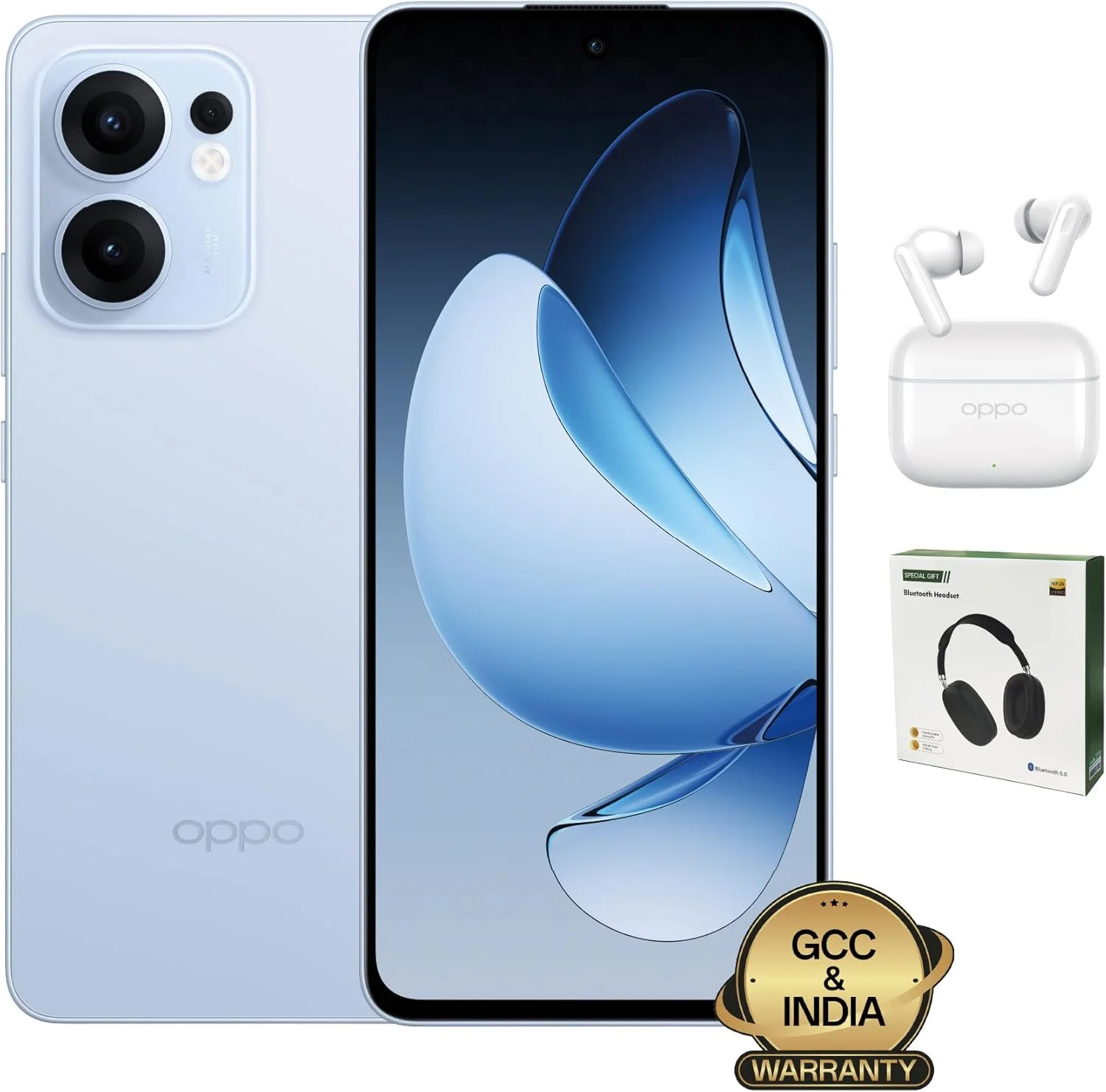 گوشی موبایل اوپو Reno13 F دو سیم کارت 5G با حافظه 512 گیگابایت و رم 12 گیگابایت، رنگ آبی آسمانی + هدفون بی سیم Oppo Enco Buds3Pro + هدفون - نسخه امارات گوشی موبایل اوپو Reno13 F دو سیم کارت 5G با حافظه 512 گیگابایت و رم 12 گیگابایت، رنگ آبی آسمانی + هدفون بی سیم Oppo Enco Buds3Pro + هدفون - نسخه امارات