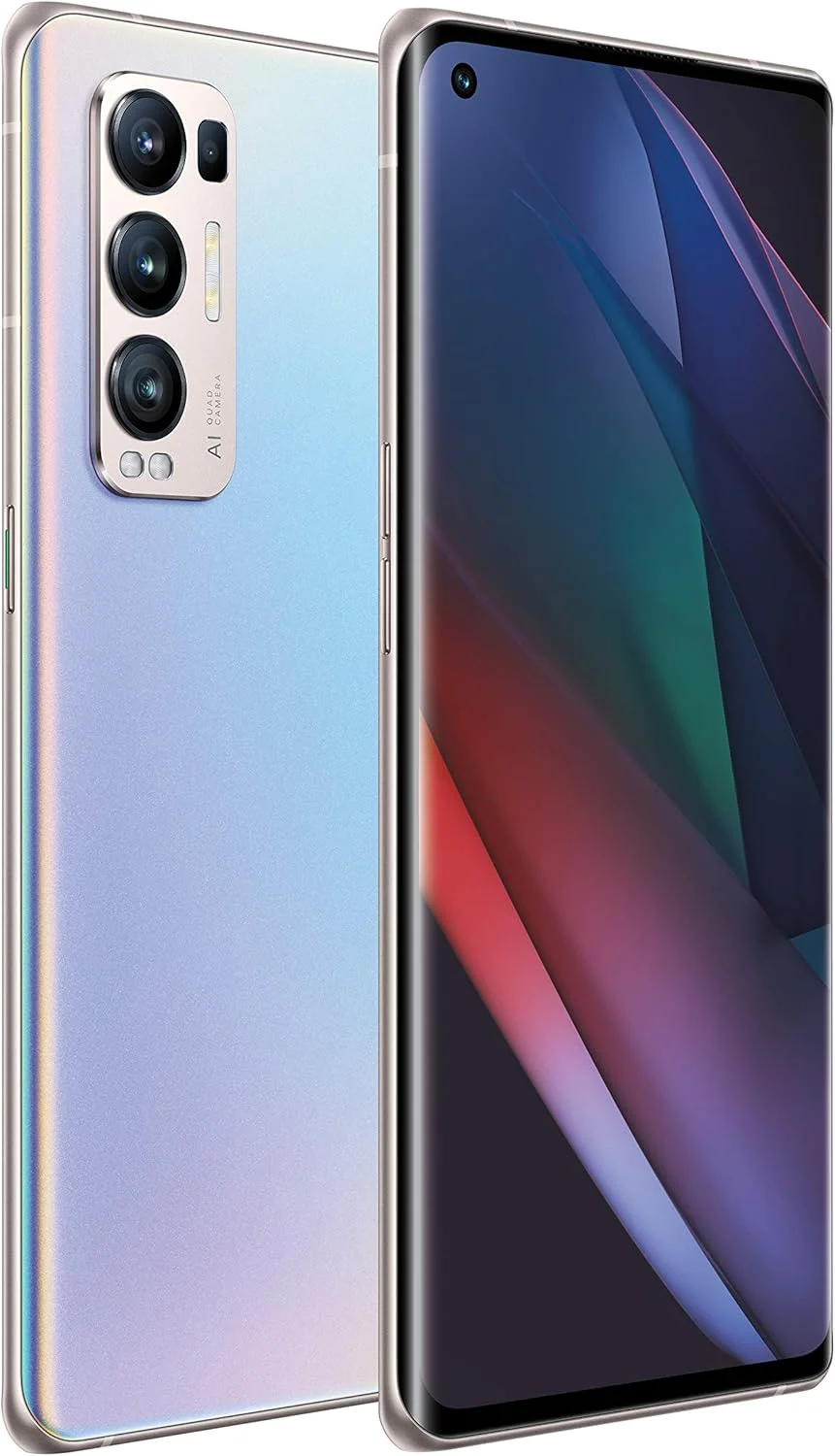 گوشی هوشمند اوپو Find X3 Neo 5G - رم 12 گیگابایت و حافظه داخلی 256 گیگابایت، دو سیم کارت، بدون سیم کارت (صفحه نمایش 6.55 اینچ، دوربین چهارگانه 50 مگاپیکسل، پردازنده Snapdragon 865) - نقره ای گوشی هوشمند اوپو Find X3 Neo 5G - رم 12 گیگابایت و حافظه داخلی 256 گیگابایت، دو سیم کارت، بدون سیم کارت (صفحه نمایش 6.55 اینچ، دوربین چهارگانه 50 مگاپیکسل، پردازنده Snapdragon 865) - نقره ای