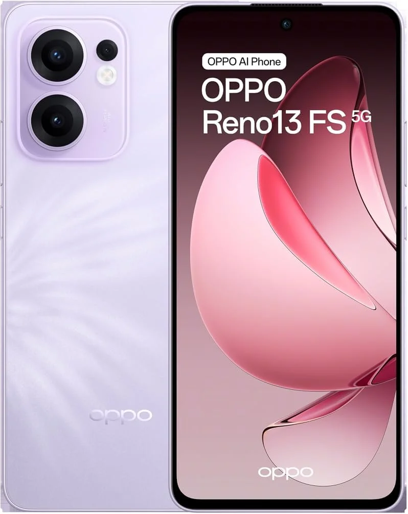 گوشی هوشمند اوپو Reno13 FS دو سیم کارت 512 گیگابایت حافظه داخلی + 12 گیگابایت رم (فقط GSM | بدون CDMA) نسخه بین المللی آنلاک شده کارخانه 5G (بنفش آلویی) گوشی هوشمند اوپو Reno13 FS دو سیم کارت 512 گیگابایت حافظه داخلی + 12 گیگابایت رم (فقط GSM | بدون CDMA) نسخه بین المللی آنلاک شده کارخانه 5G (بنفش آلویی)