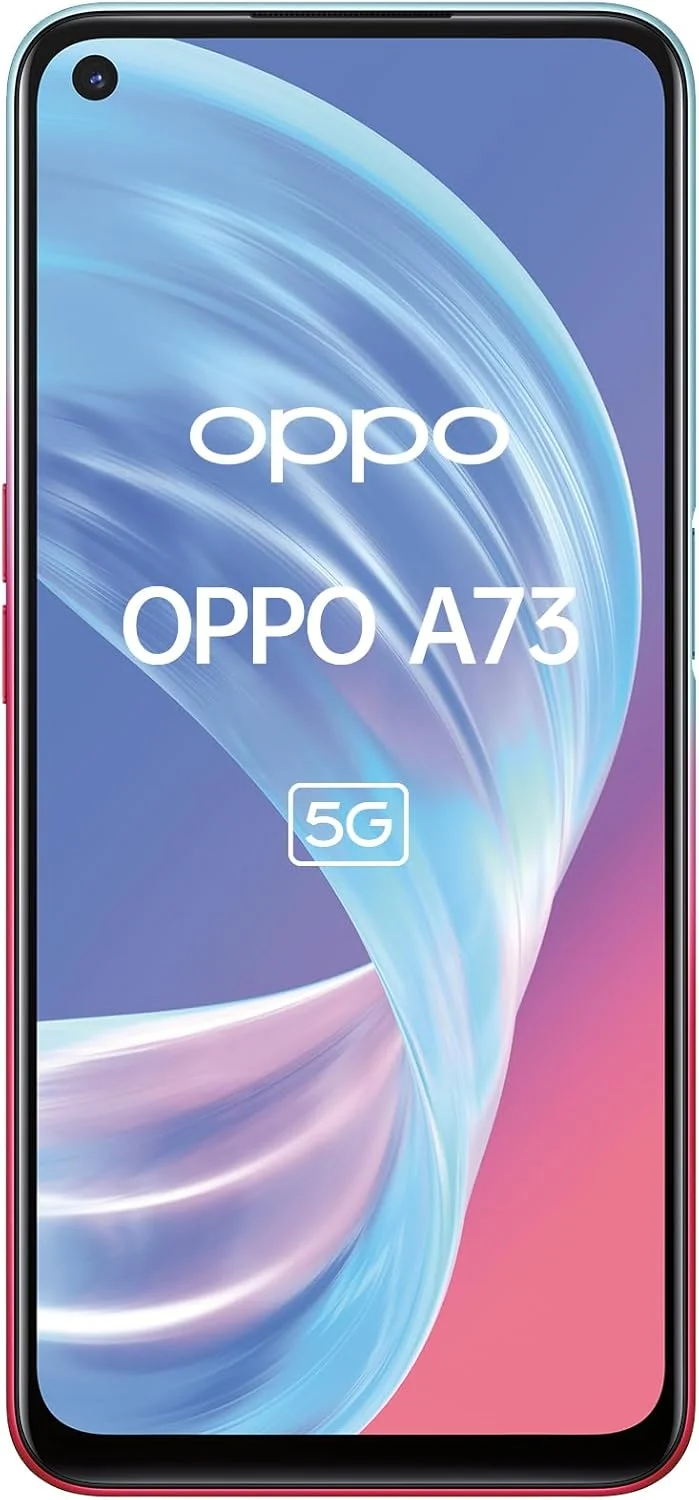گوشی هوشمند اندروید اوپو A73 5G دو سیم کارت 128 گیگابایت نسخه بین المللی (نئون) - آنلاک شده کارخانه