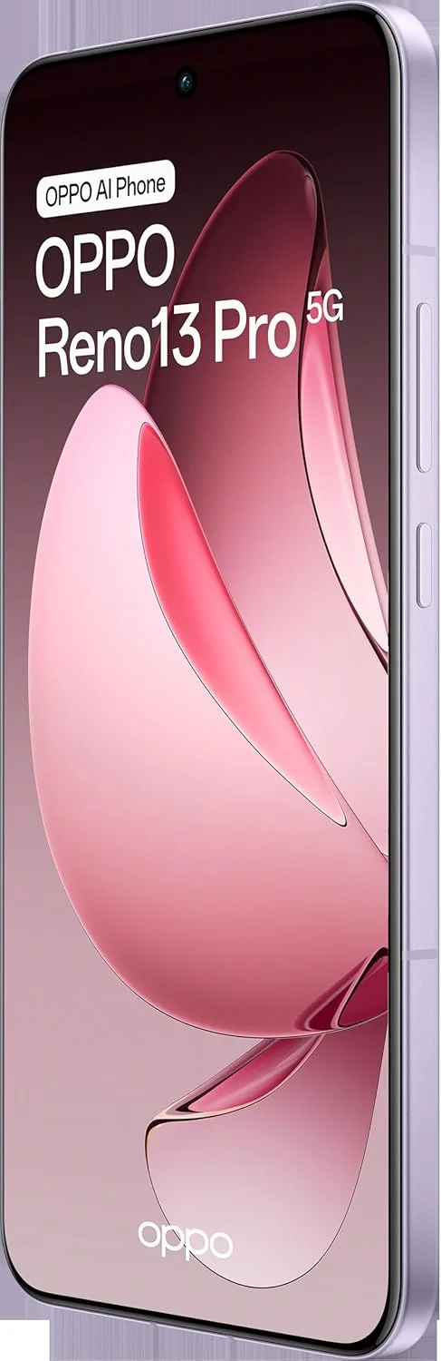 گوشی موبایل اوپو Reno13 Pro دو سیم کارت 512 گیگابایت رام + 12 گیگابایت رم (فقط GSM | بدون CDMA) نسخه بین المللی آنلاک شده کارخانه ای 5G (اسطوخودوس مه آلود)